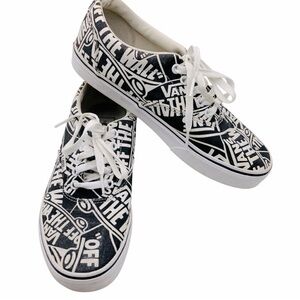 Vans Doheny Men’s OFF the Wall All Over Print Sneakers 7,5